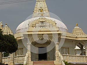 White color marble Shree Parshwa Labdhi Jain Tirth Dham, Temple