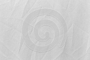 White color sports clothing fabric football shirt jersey texture and textile background