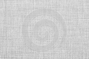 White colored seamless linen texture or fabric canvas background