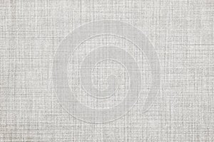 White colored seamless linen texture or fabric canvas background