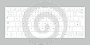 ÃÂ¡omputer keyboard. vector illustration
