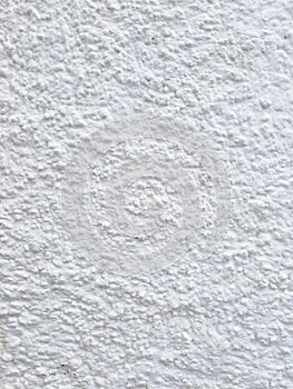 White concrete stucco texture. Gray background stone surface. Rough wall texture