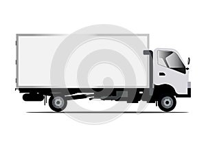 White container foreign trade cart