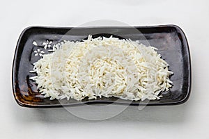 White cooked rice