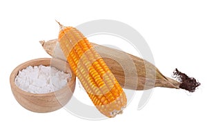 White Corn flour powder a popular food ingredient used in baking