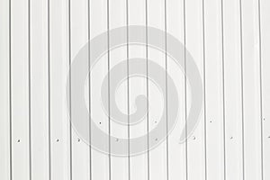 White Corrugated metal texture surface background