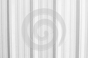 White Corrugated metal texture surface or galvanized steel background