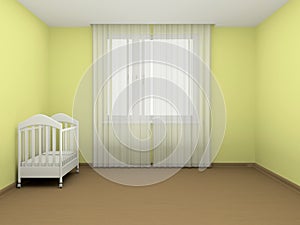 White cot