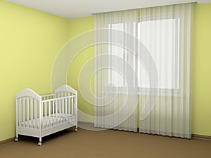 White cot