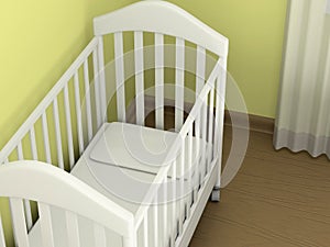 White cot