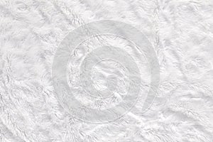 White cotton wool background texture.