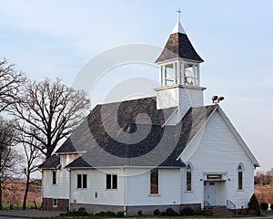 White country church