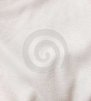 White cozy soft fabric. Background design, photography. Textile, fabric template, modern new