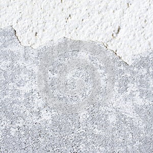 White cracked wall texture for background