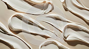 The white cream texture.AI generated image