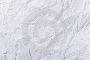 White creased paper