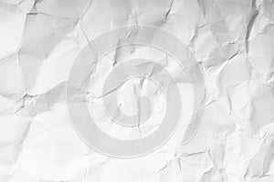 White creased paper background texture background