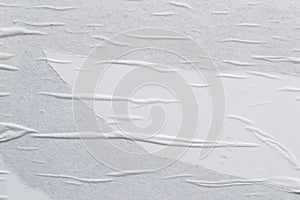 White creased poster texture. Abstract background for design.