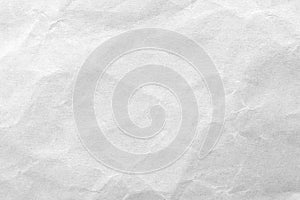 White crumpled paper texture background. Close-up