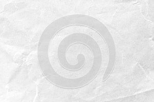 White crumpled paper texture background. Close-up