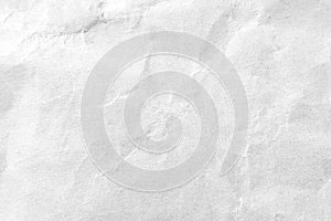 White crumpled paper texture background. Close-up