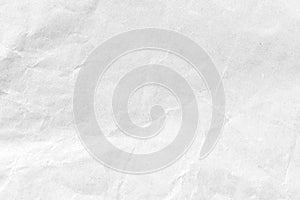 White crumpled paper texture background. Close-up