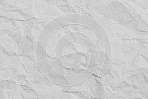 White crumpled paper texture background with space for design.