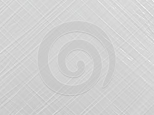 white crumpled plastic texture background