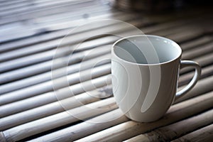 White cup