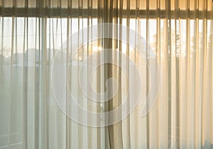 White curtain fade soft relax