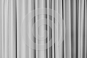 White curtains background