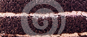 White cut brown cake texture