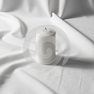 The fabric appears softly draped adding texture to the scene