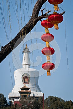 White Dagoba in Beijing