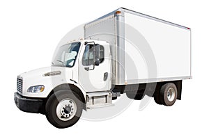 White Delivery Truck