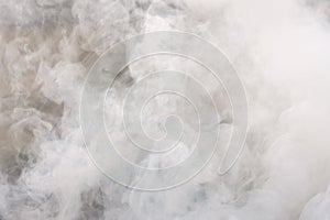 White Dense Smoke Background Texture