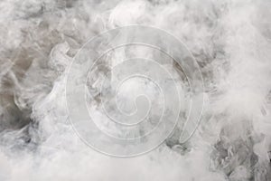 White Dense Smoke Background Texture