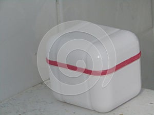 Container for dentures