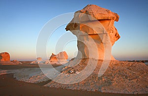 White Desert, Egypt photo