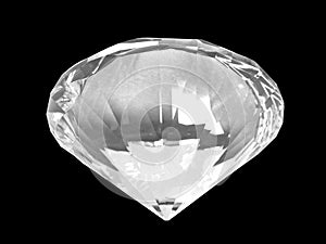 White Diamond Crystal (Bottom)