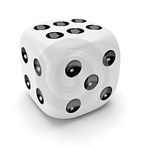 White dice