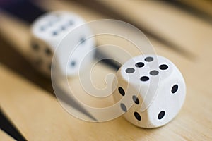 White dices