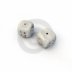 White dices