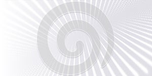 White Digital Dots Grid Abstract Background. Light Futuristic Technology Surface. AI Data Visualization