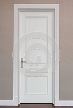 white door