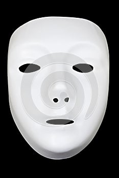 White Drama Mask