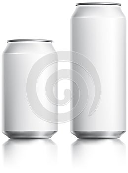 White Drinks Can Visual