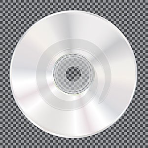 white DVD transparent