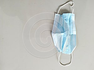 White Ear Loop Surgical Mask
