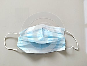 White Ear Loop Surgical Mask